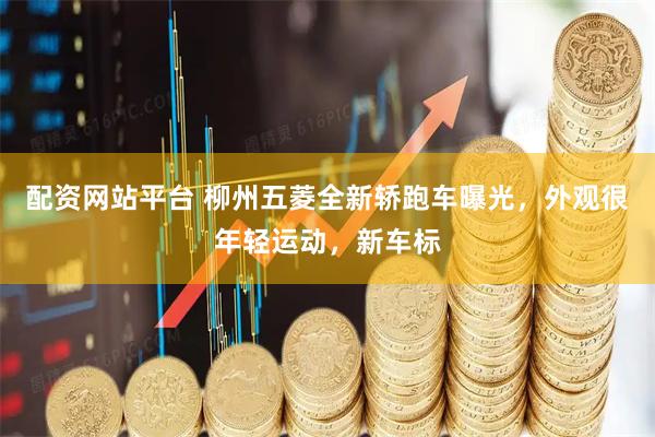 配资网站平台 柳州五菱全新轿跑车曝光，外观很年轻运动，新车标